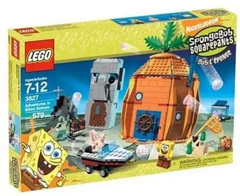 Lego spongebob mrs hot sale puff's boating school