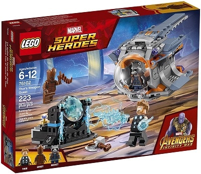 LEGO 76102 Thor's Weapon Quest Set - Power Infinity Stone