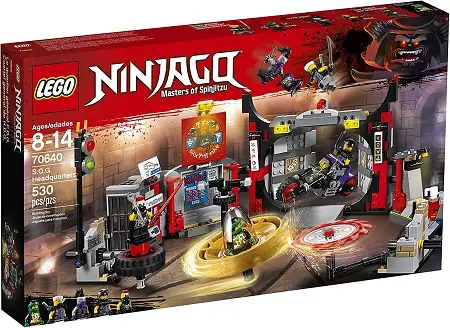 LEGO NINJAGO S.O.G. Headquarters 70640 Set