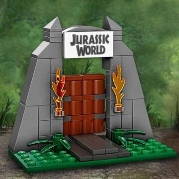 LEGO Jurassic World Gate Toys R Us