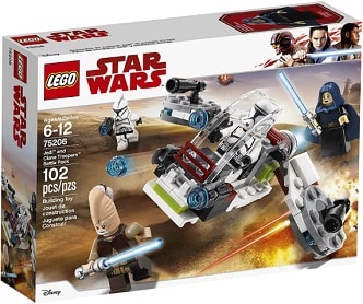 LEGO Star Wars Jedi & Clone Troopers Battle Pack 75206