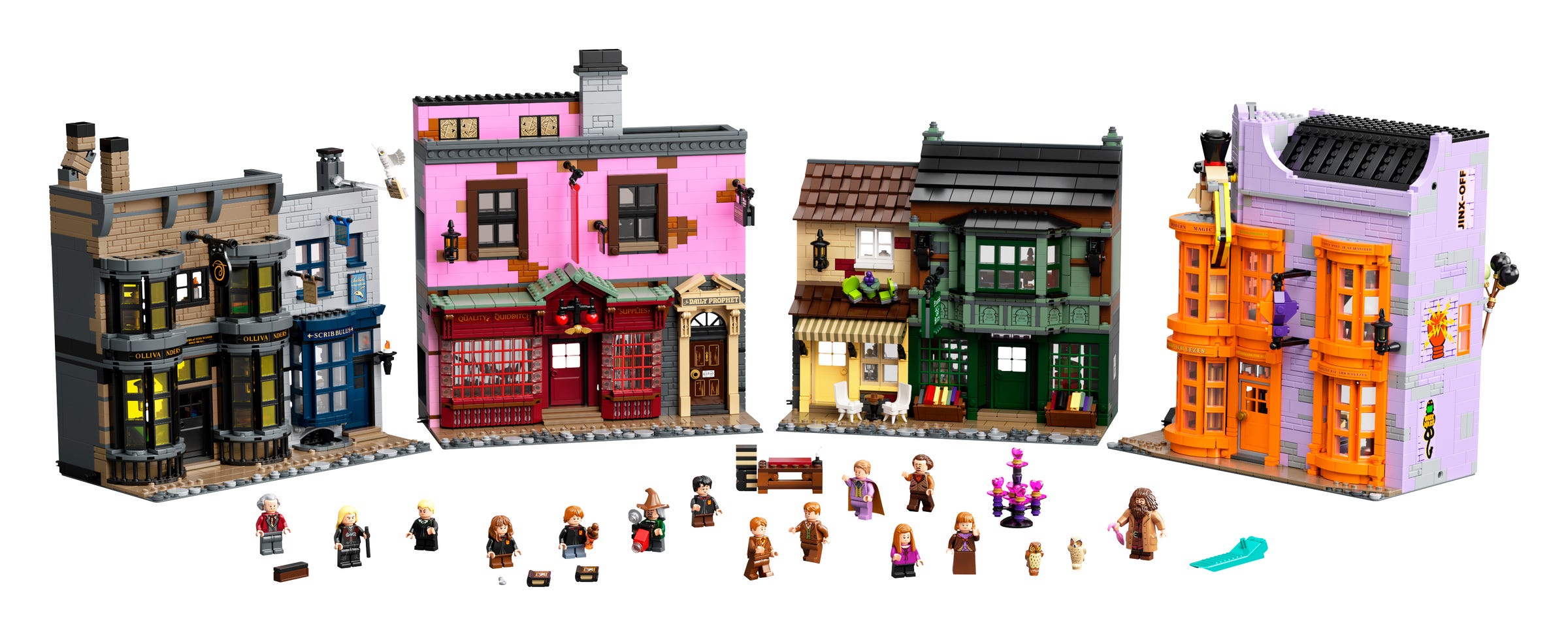 Could LEGO expand the Diagon Alley 2020 set 75978 by adding Gringotts Bank Ninja Brick